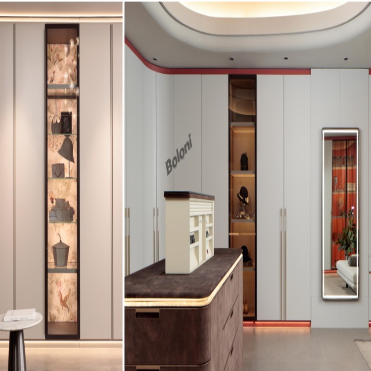 Aluminum Frame Built-in Wardrobes-Lavia high quality